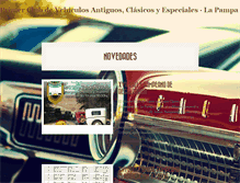 Tablet Screenshot of clubautosantiguoslp.com.ar